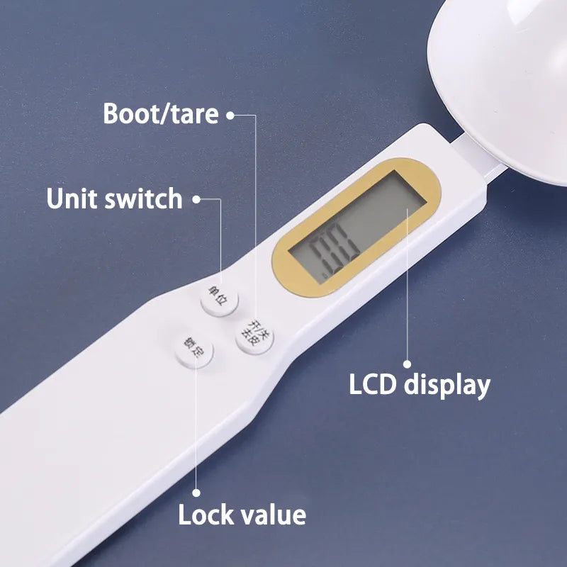 Electronic LCD Digital Mini Kitchen Spoon Scale